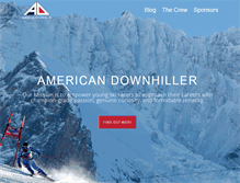Tablet Screenshot of americandownhiller.com
